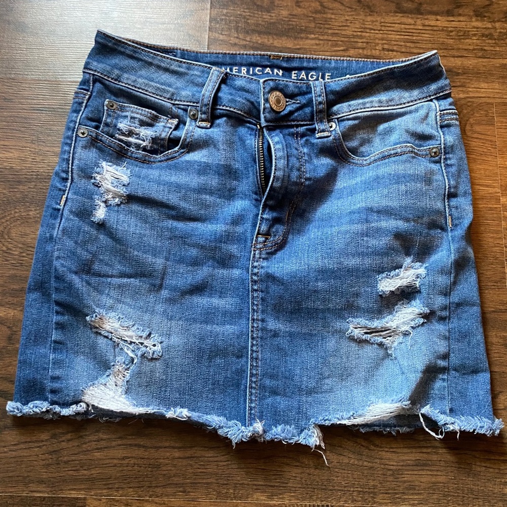 American Eagle Jean Skirt